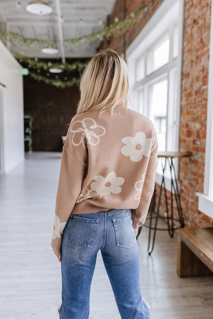 Austin Floral Print Sweater